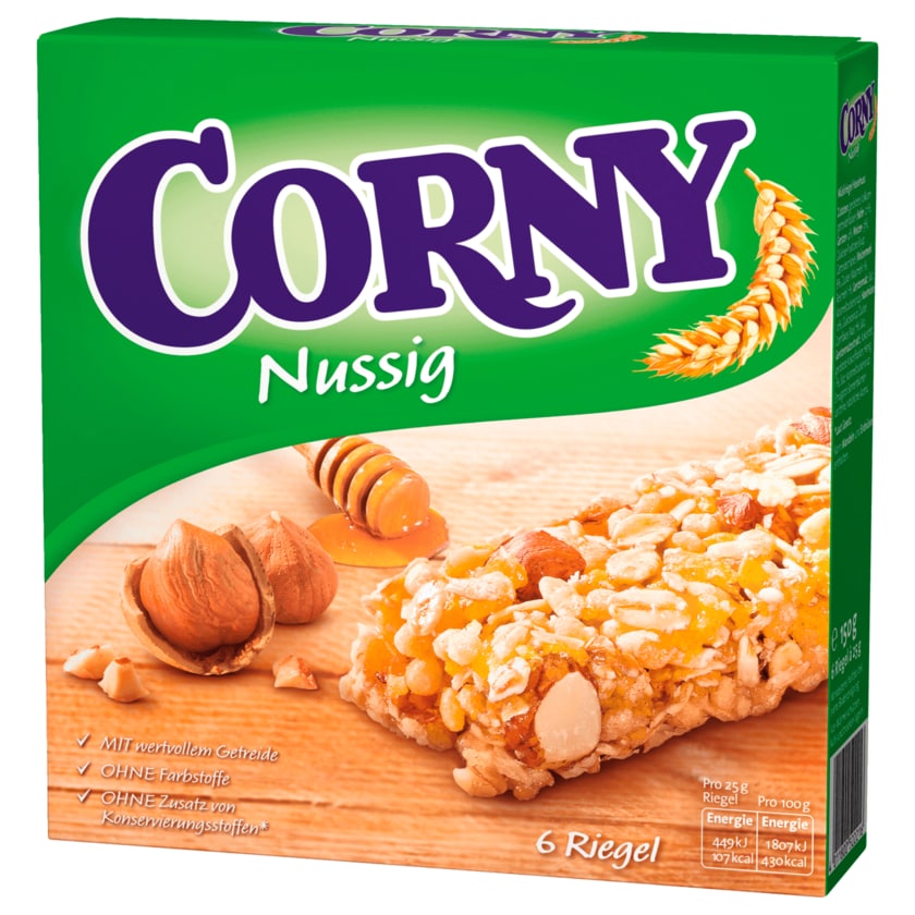 Corny Nussig 6x25g